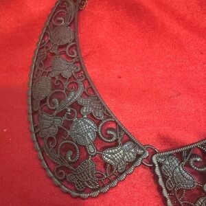 Elegant Black Lace Necklace